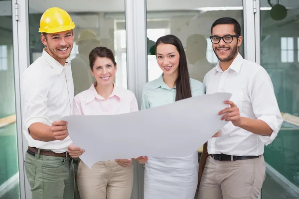 Equipo de arquitectura trabajando —  Fotos de Stock