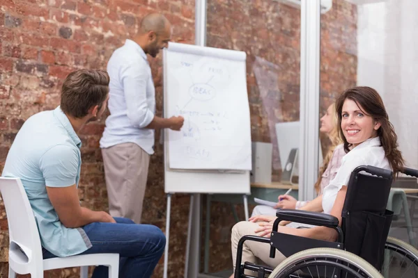 Business team having meeting — Stock Photo, Image