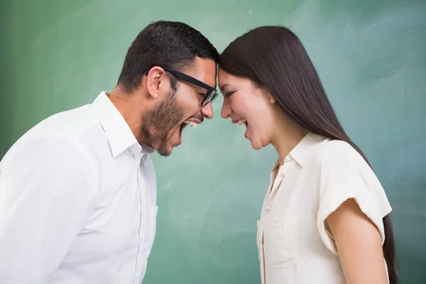 Empresarios casuales en discusión — Foto de Stock