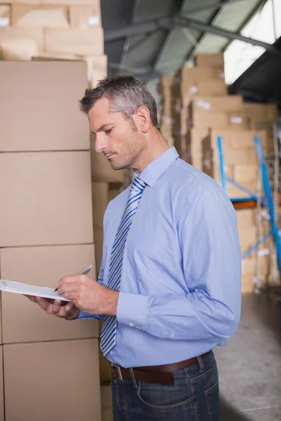 Manager anläggning Urklipp — Stockfoto