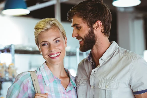 Casal bonito na data — Fotografia de Stock