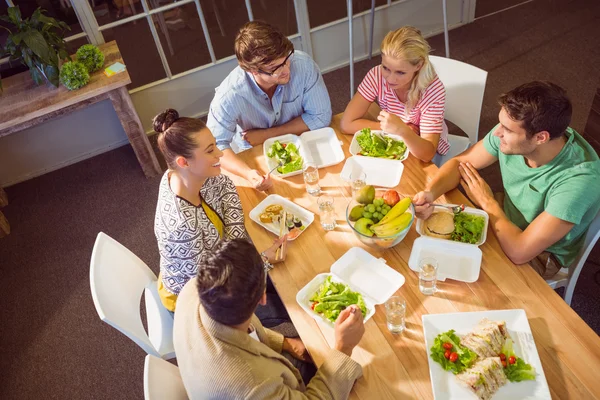 Business people having lunch — Stock Photo, Image