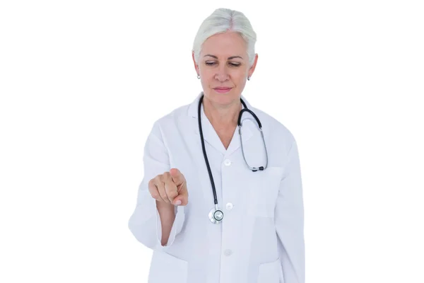 Doctor gesturing with hands — Stock Photo, Image