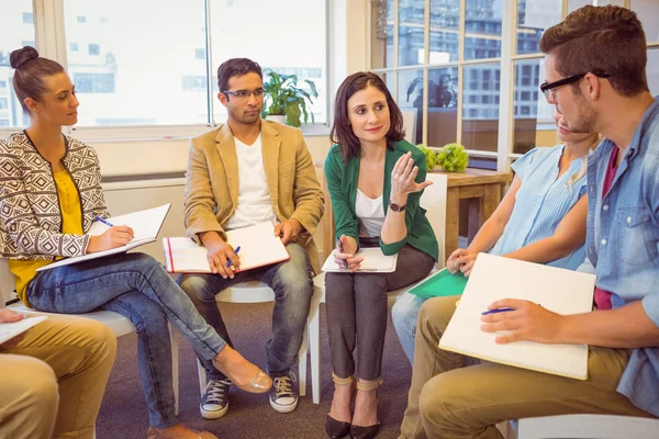 Creative business team in meeting — Stock Photo, Image