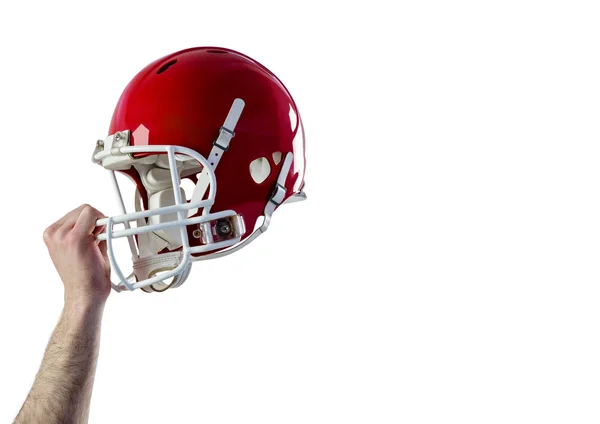 アメリカン フットボールのヘルメット — ストック写真