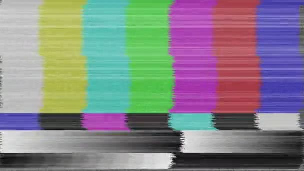 Television static screen — Stock Video