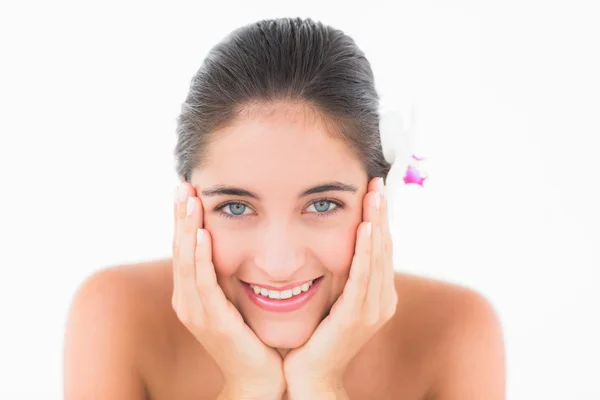 Pretty young brunette — Stock Photo, Image