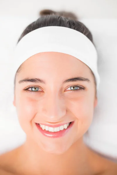 Young woman on massage table — Stock Photo, Image