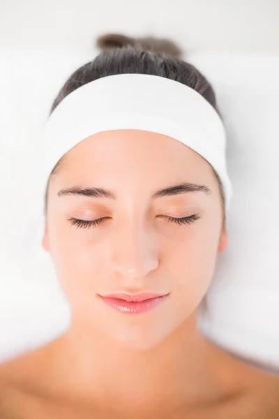 Young woman on massage table — Stock Photo, Image