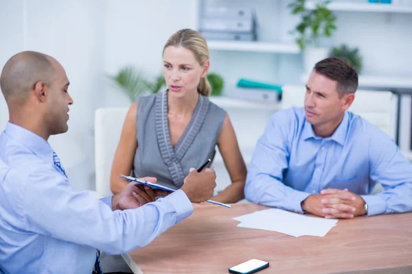 Business partners working together — Stock Photo, Image