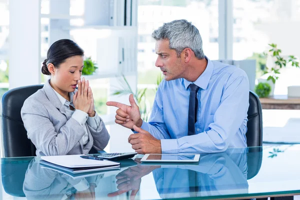 Business people having argument — Stock Photo, Image