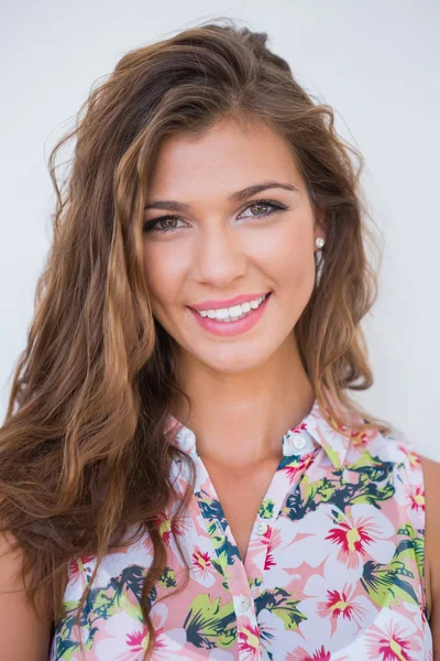 Smiling young woman — Stock Photo, Image