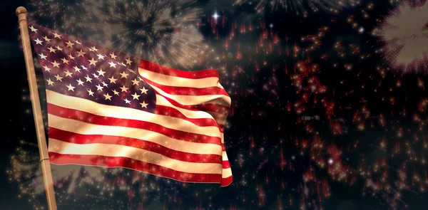 Amerika Birleşik Devletleri bayrağı — Stok fotoğraf