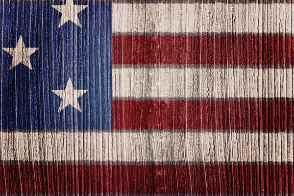 Composite image of usa national flag — Stock Photo, Image