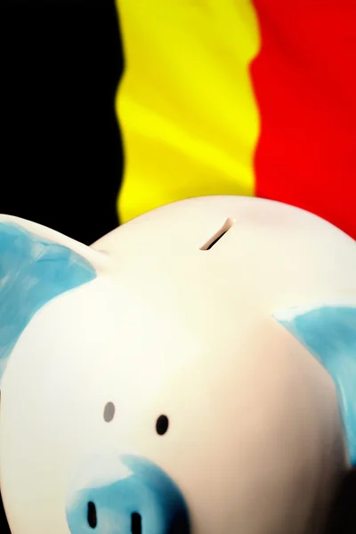 Composite image of piggy bank — Stock Photo, Image