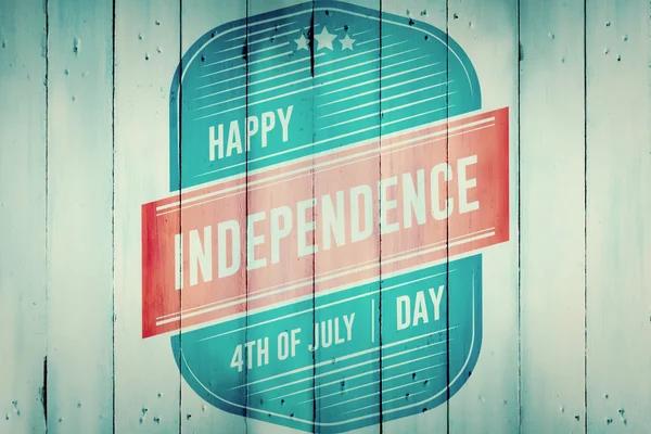 Σύνθετη εικόνα του γραφικού ημέρα ανεξαρτησίας — Φωτογραφία Αρχείου