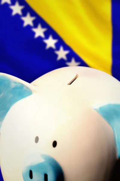 Composite image of piggy bank — Stock Photo, Image