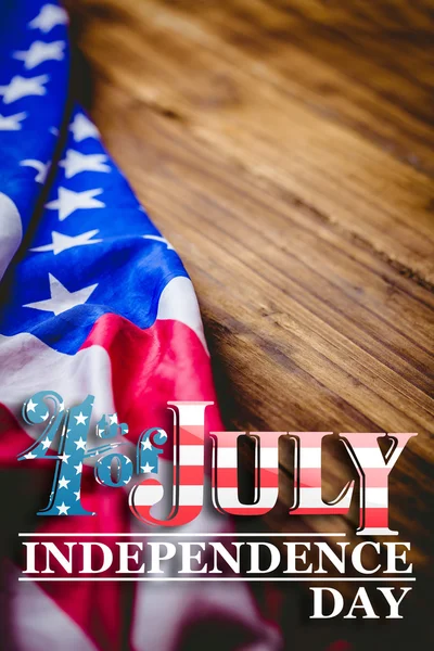 Composite image of independence day graphic — Stock Photo, Image