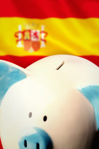 Composite image of piggy bank — Stock Photo, Image