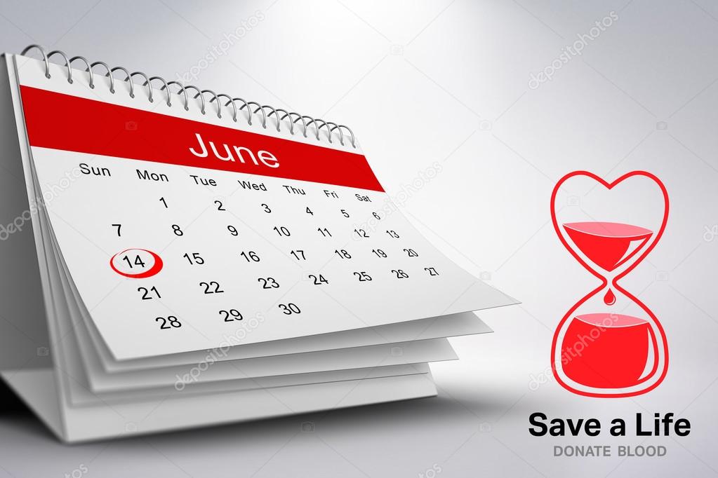 Blood donation calendar Stock Photo by ©Wavebreakmedia 81896704