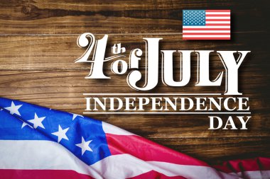 Composite image of independence day graphic clipart