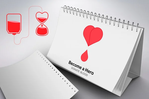 Blood donation calendar Stock Photo by ©Wavebreakmedia 81890488