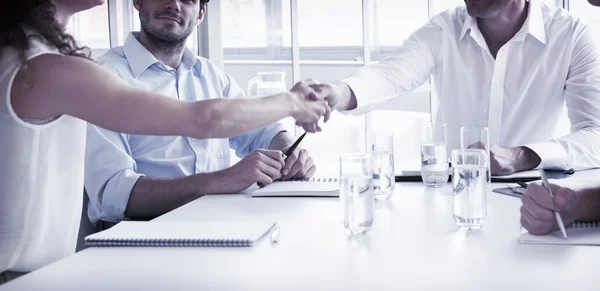 Socios de negocios Shaking Hands — Foto de Stock