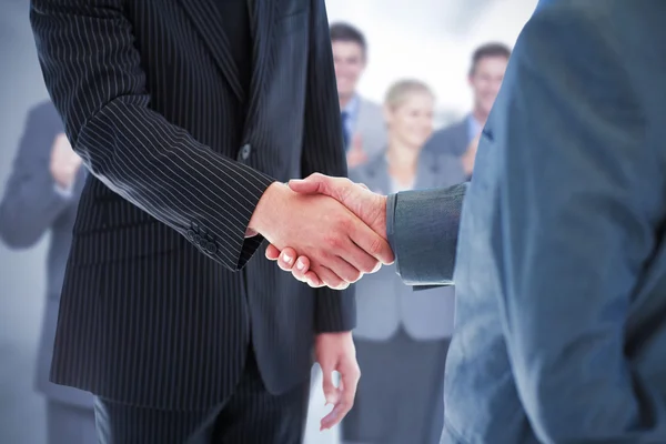 Business people shaking hands — Stock Photo, Image