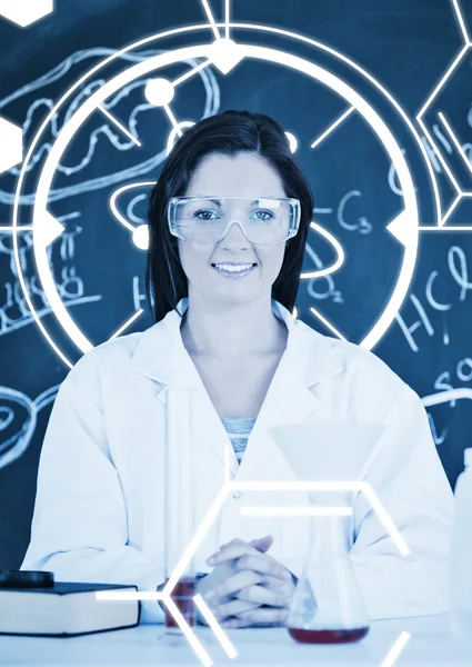 Jonge vrouwelijke wetenschapper — Stockfoto