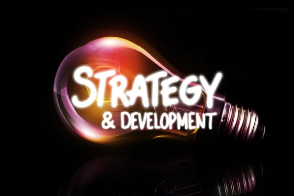 Composite image of strategy and development — Stock Photo, Image