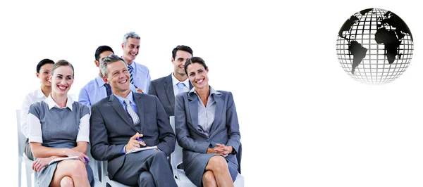 Business team during a meeting — Stock Photo, Image