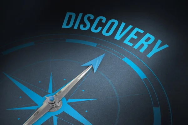 Word discovery and compass — Stock Photo, Image