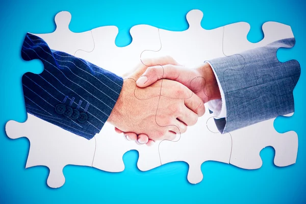 Business people shaking hands — Stock Photo, Image