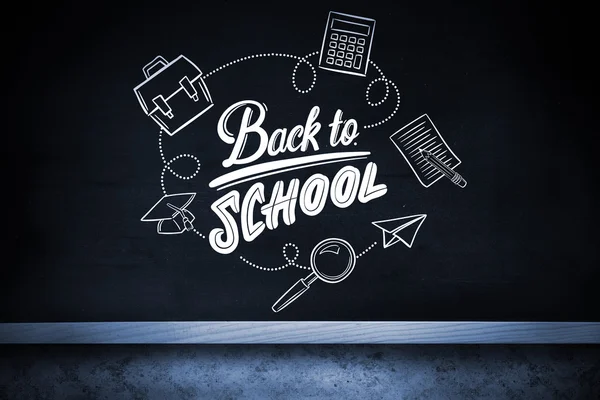 Composite image of back to school — Stock Photo, Image