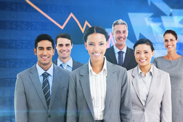 Young business people in office — Stock Photo, Image