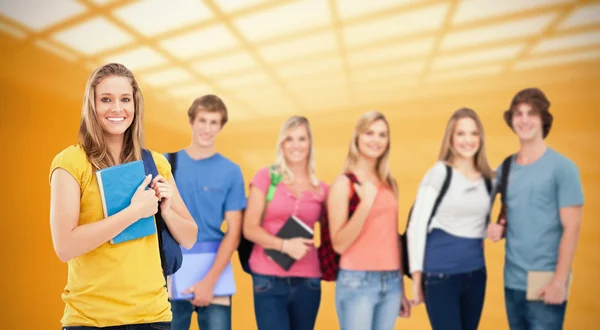 Groep van studenten — Stockfoto