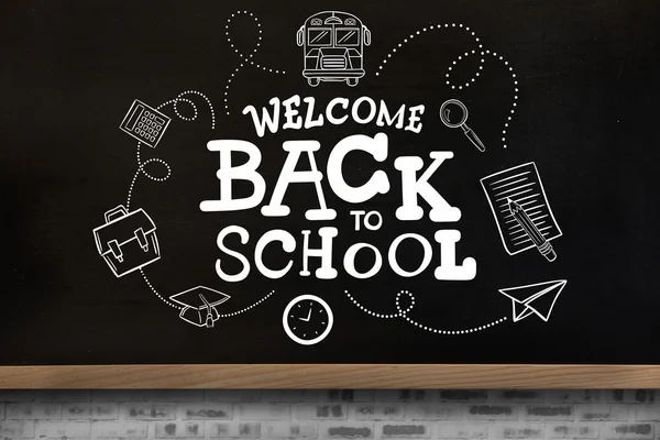 Composite image of back to school — Stock Photo, Image