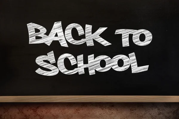 Composite image of back to school message — Stock Photo, Image