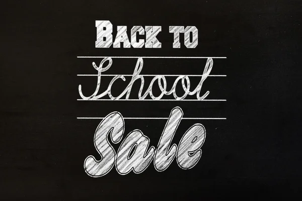 Zusammengesetzte Bild von Back to School Verkaufsbotschaft — Stockfoto