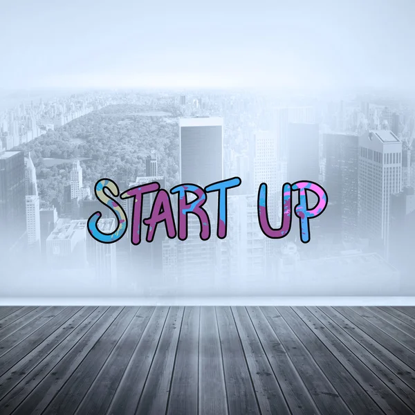 Samengestelde afbeelding van start-up — Stockfoto