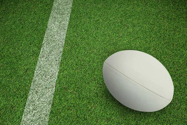 Primer plano de la pelota de rugby —  Fotos de Stock