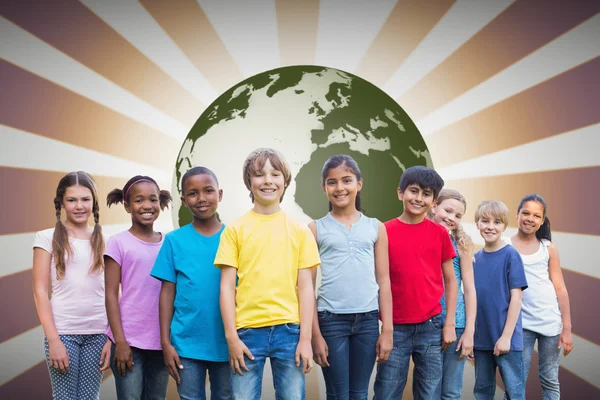 Happy multiracial children — Stock Photo, Image