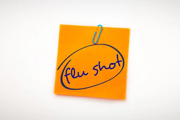 Grip aşısı bileşik görüntü — Stok fotoğraf