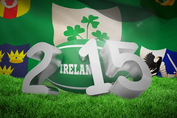 Irlanti rugby 2015 viesti — kuvapankkivalokuva