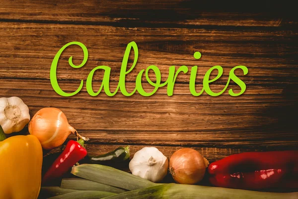 Image composite de calories — Photo