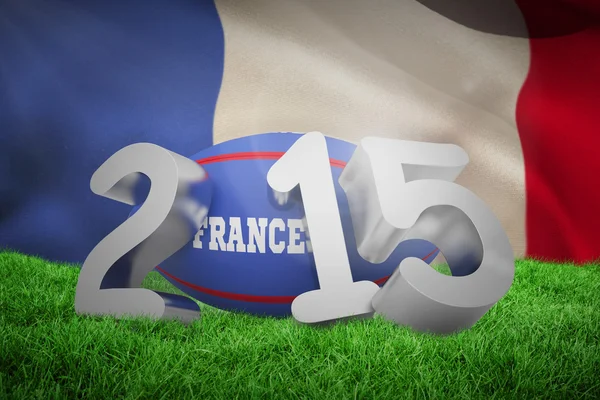Image composite du message de france rugby 2015 — Photo