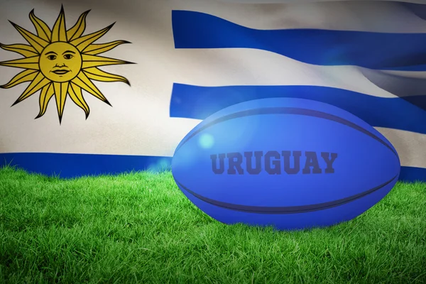 Уругвай Регбійним м'ячем — стокове фото