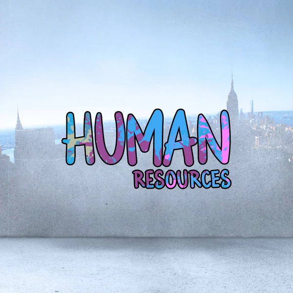 Composite image of human resources — Stock Photo, Image