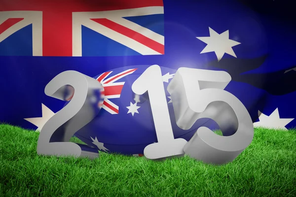 Messaggio australia rugby 2015 — Foto Stock