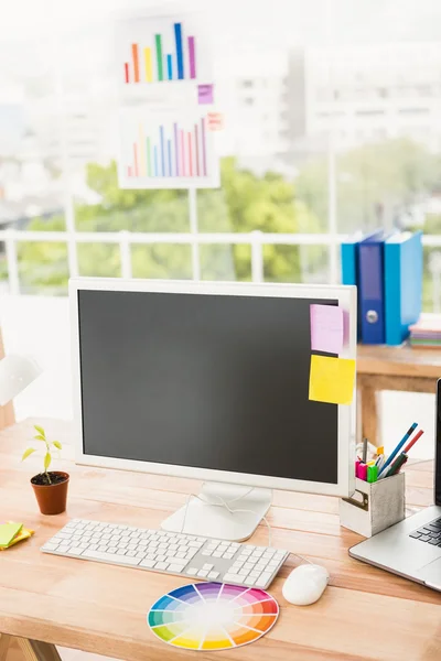 Creative working desk — Stock Photo, Image